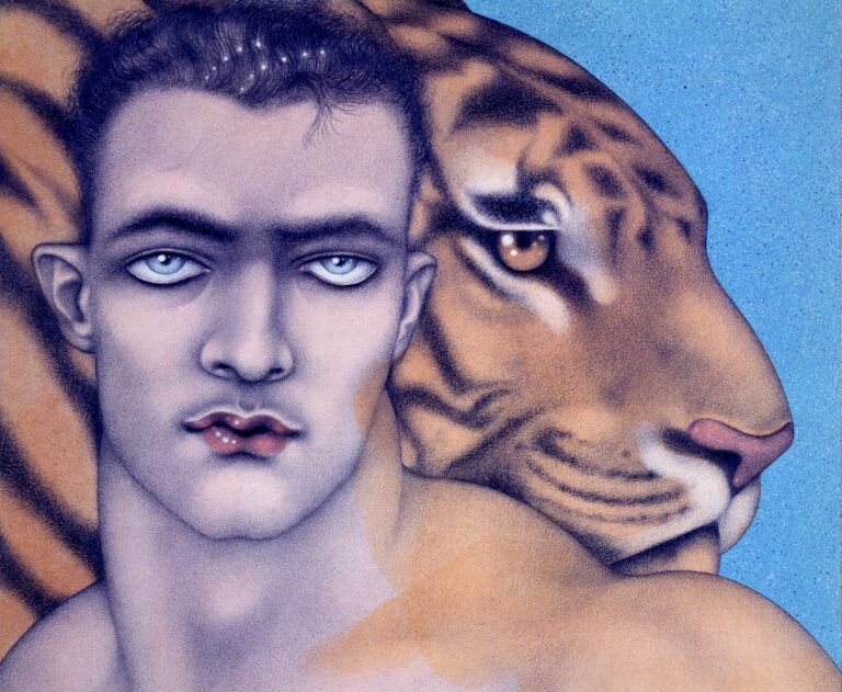 Mel Odom’s kaleidoscopic queer eye drew stunning art through AIDS