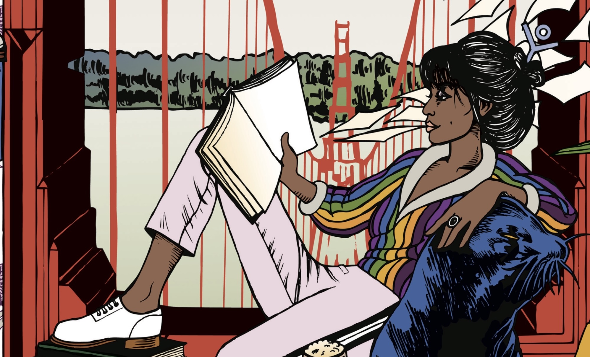 Litquake 2025's lineup is here, and it's stacked like the Bodleian - 48 hills