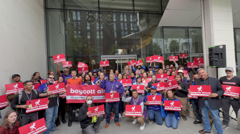 Labor-led coalition calls for Airbnb boycott