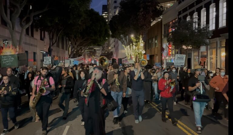 Thousands march against ICE