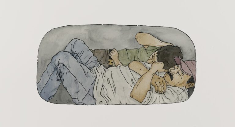 Julio César Morales’ tender work renders the pain of migration