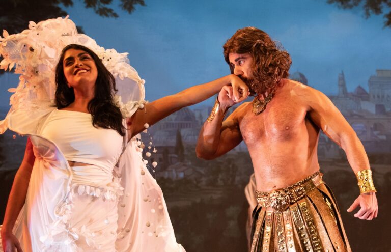 Drama Masks: Facing—and acing—a Herculean task