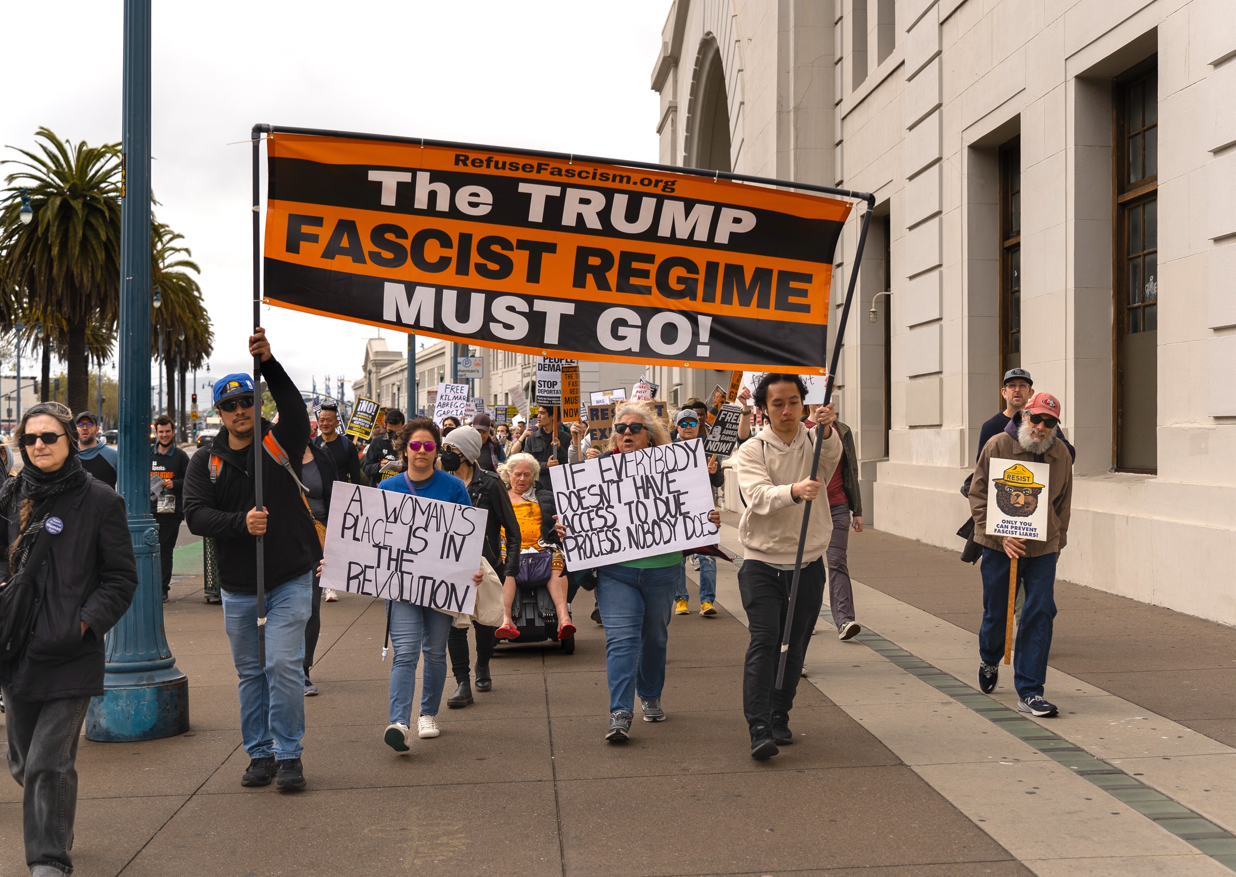 Refuse Fascism launches sustained peaceful resistance movement in DC - 48 hills