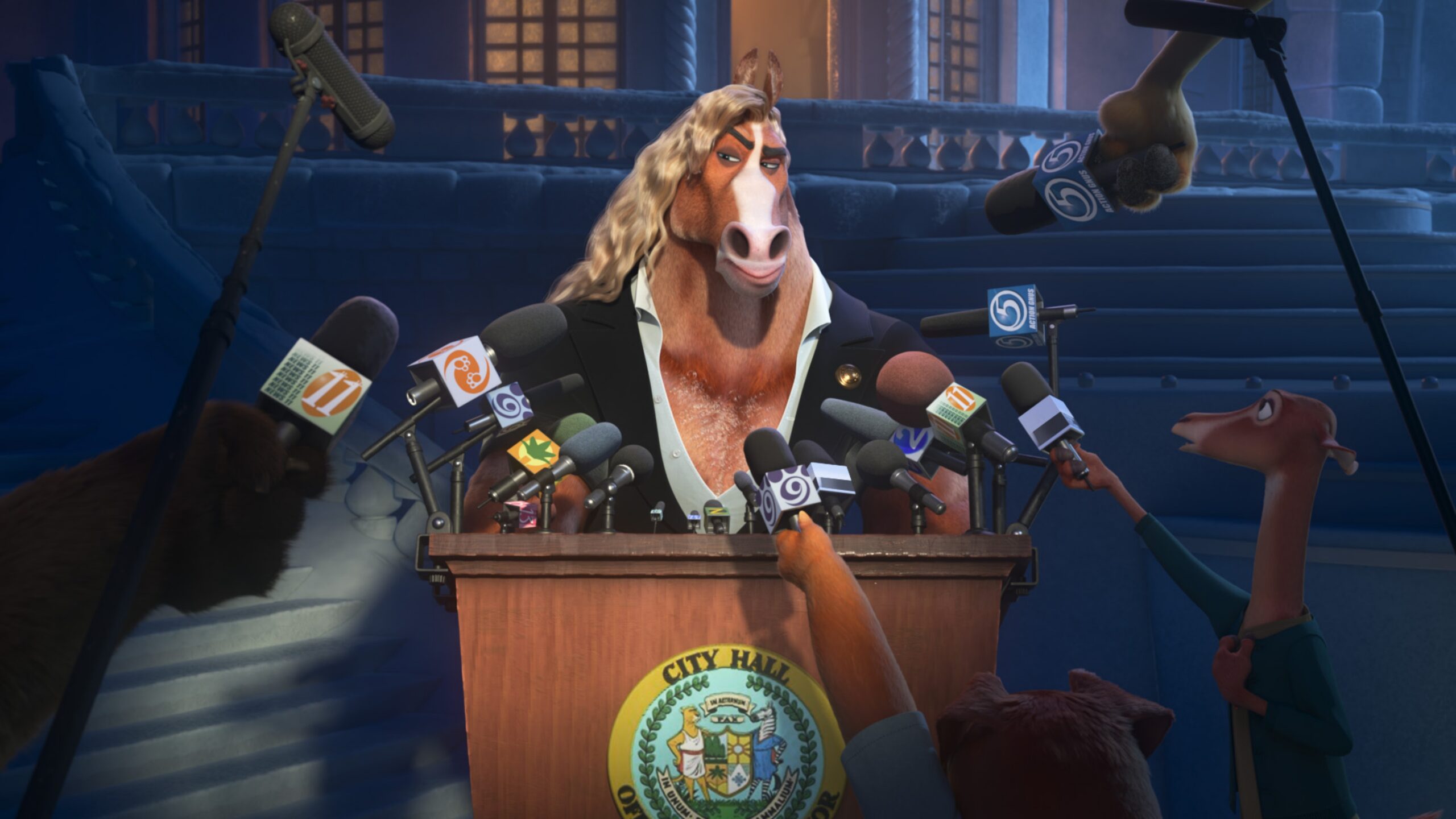 Cult actor Patrick Warburton horses around in 'Zootopia 2' - 48 hills