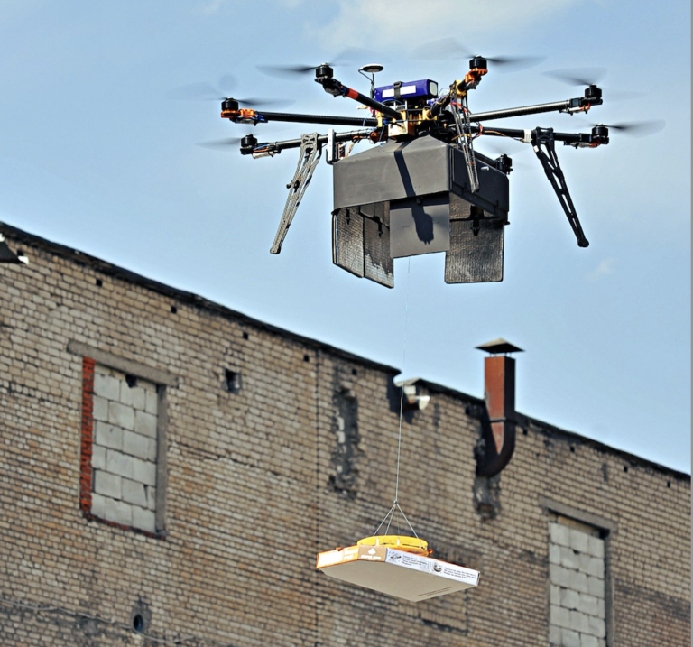 Delivery drones in the skies above SF?