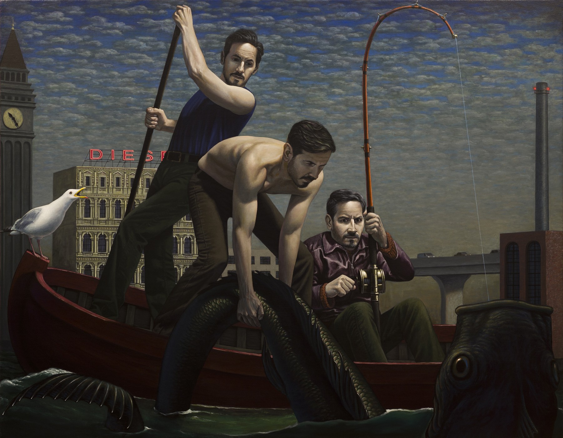 Old Masters meet old laptop in John Tarahteeff's evocative canvases - 48 hills