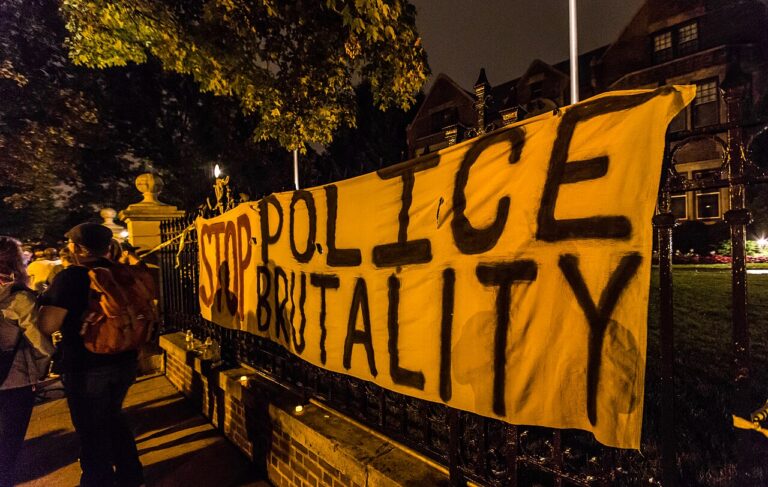 At Zinn Fair, Steve Martinot connects police brutality to US fascism’s rise