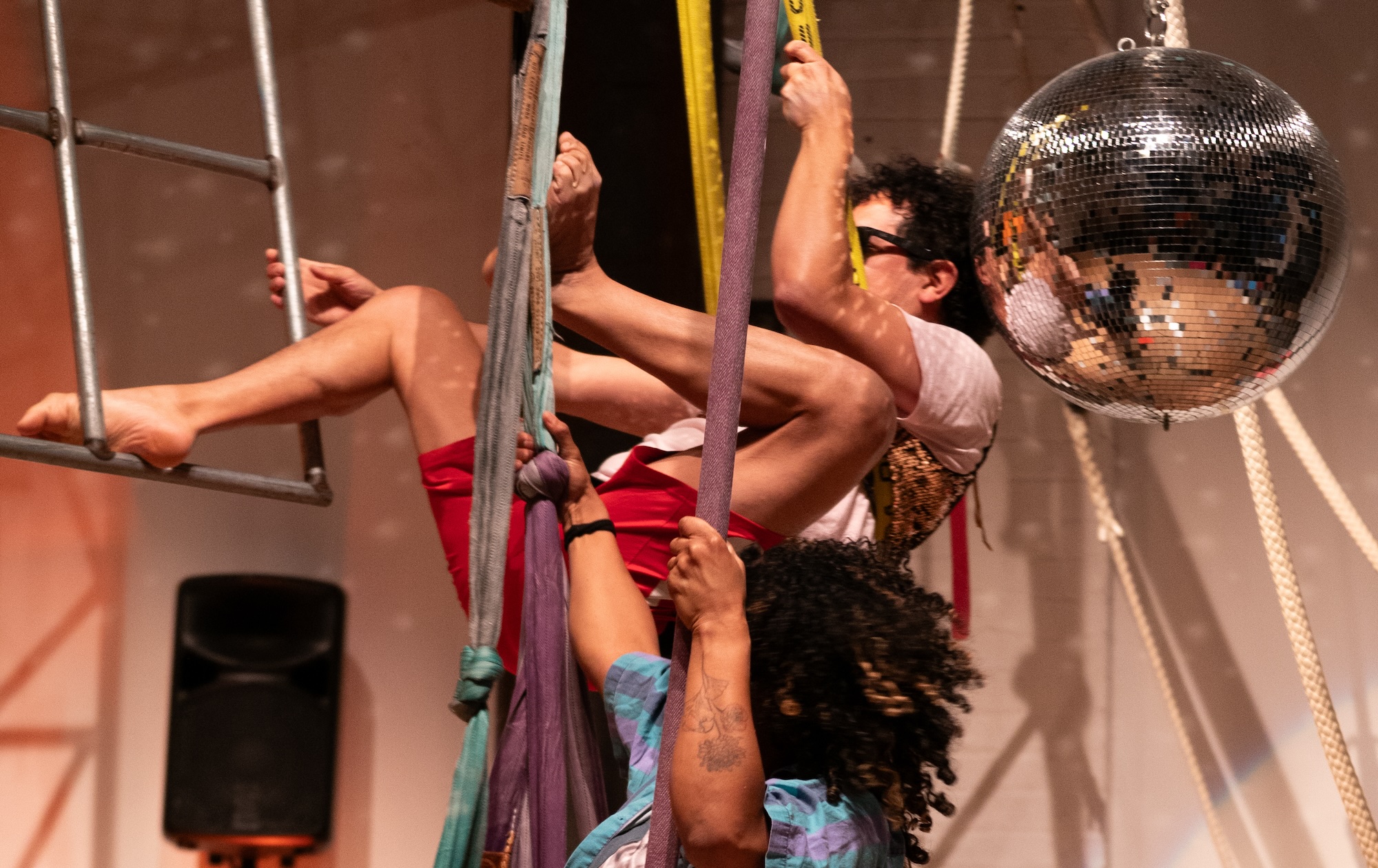 Drama Masks: A visceral crawl through our wild moment at 'weird inkling' - 48 hills