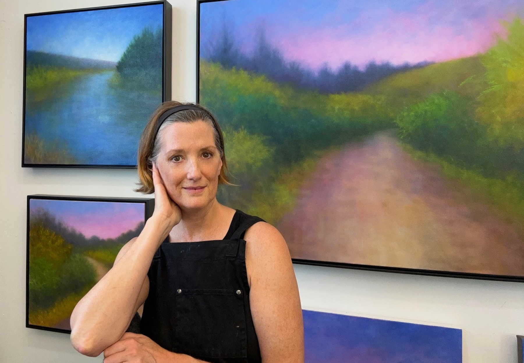 A soft touch: Victoria Veedell looks to capture ‘the feeling of it’