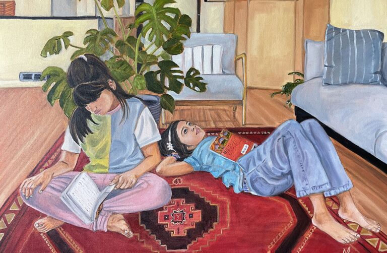 Meghna Sharma paints the loneliness and joy of immigrant experience