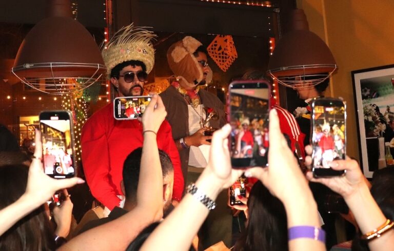 Pavas, sapos, and perreo at Mission Lotería’s Bad Bunny look-alike contest
