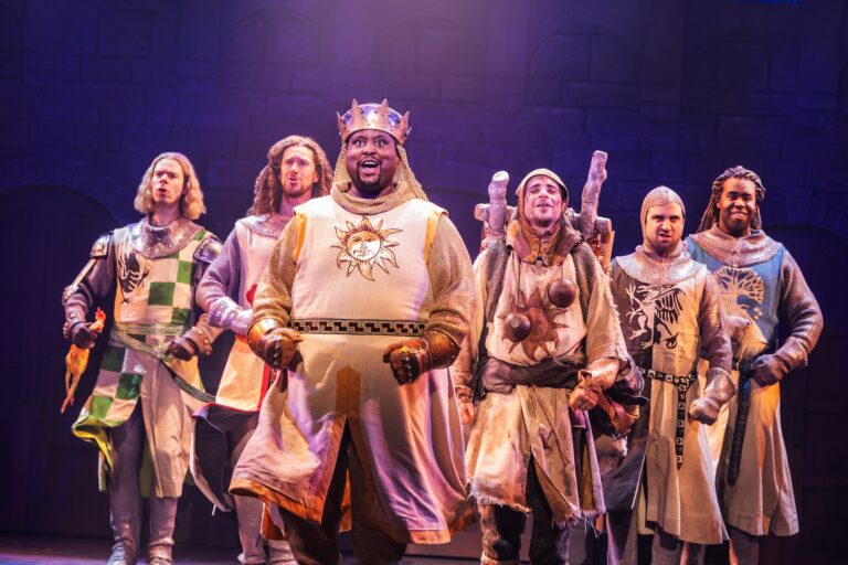Drama Masks: Kings in their castle—and a queen in her closet