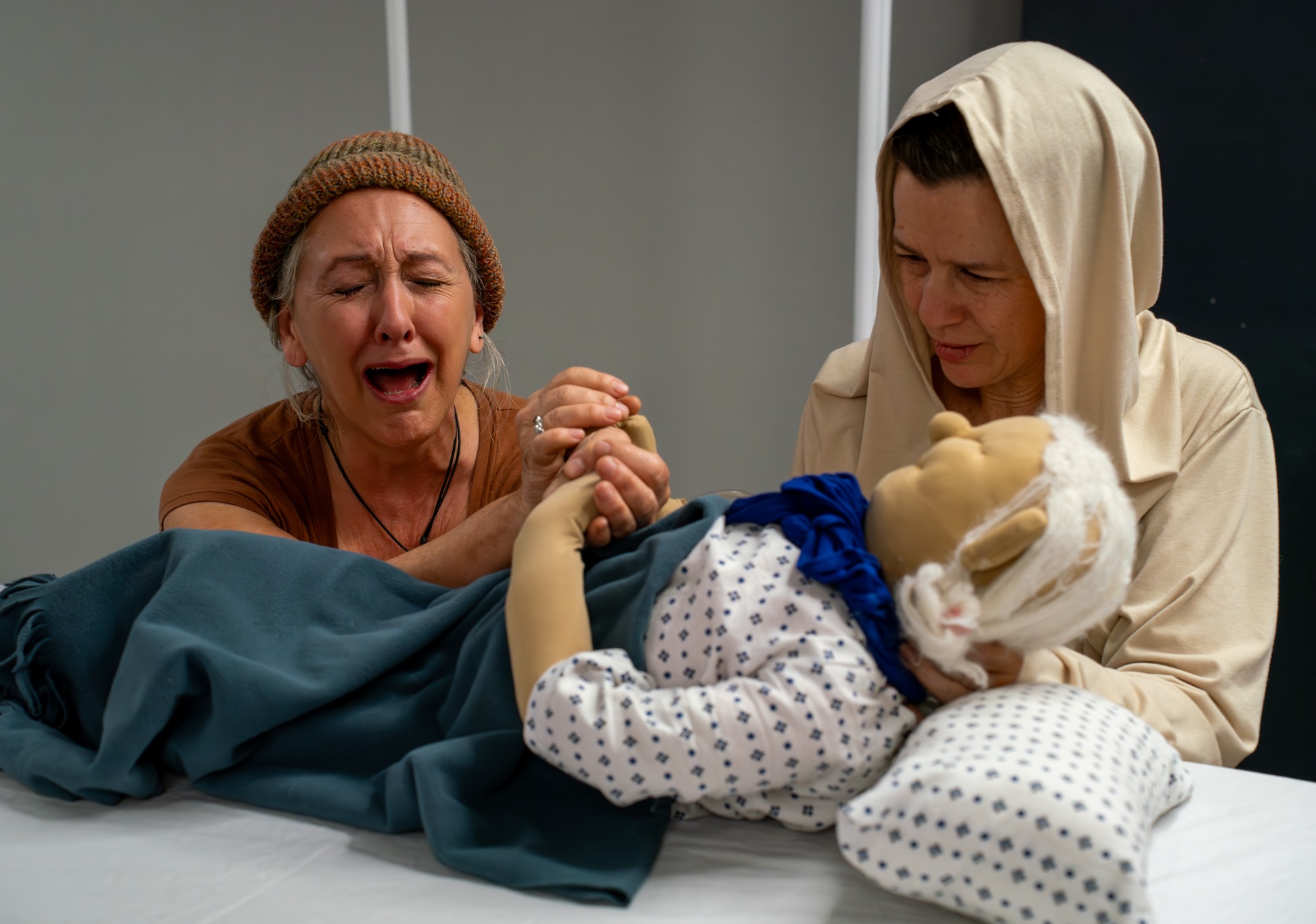 Drama Masks: Staged in a senior community center, this grim tale left a lasting sting - 48 hills