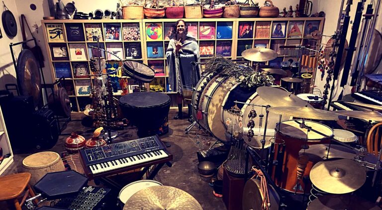 Percussion wizard Carlos Niño feels a sparkling transition